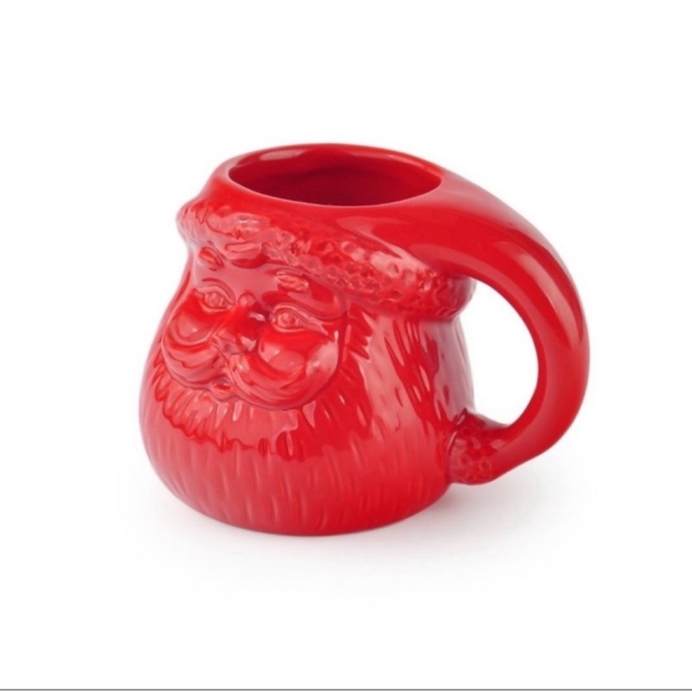 3 for $15 SALE Target Bullseye 14 oz Red Santa Mug for Hot or Cold Beverages